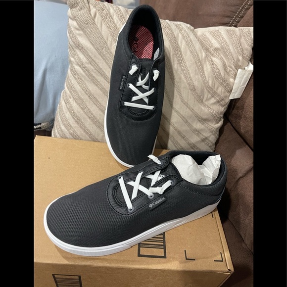 Columbia spinner mix shoes sneakers sz 7 youth 8 ladies. - Picture 2 of 6